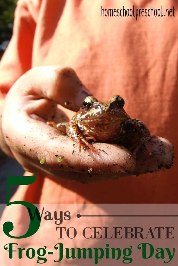 Frog Jumping Day on May 13th is the perfect time to have a bit of fun while teaching your preschoolers about frogs.