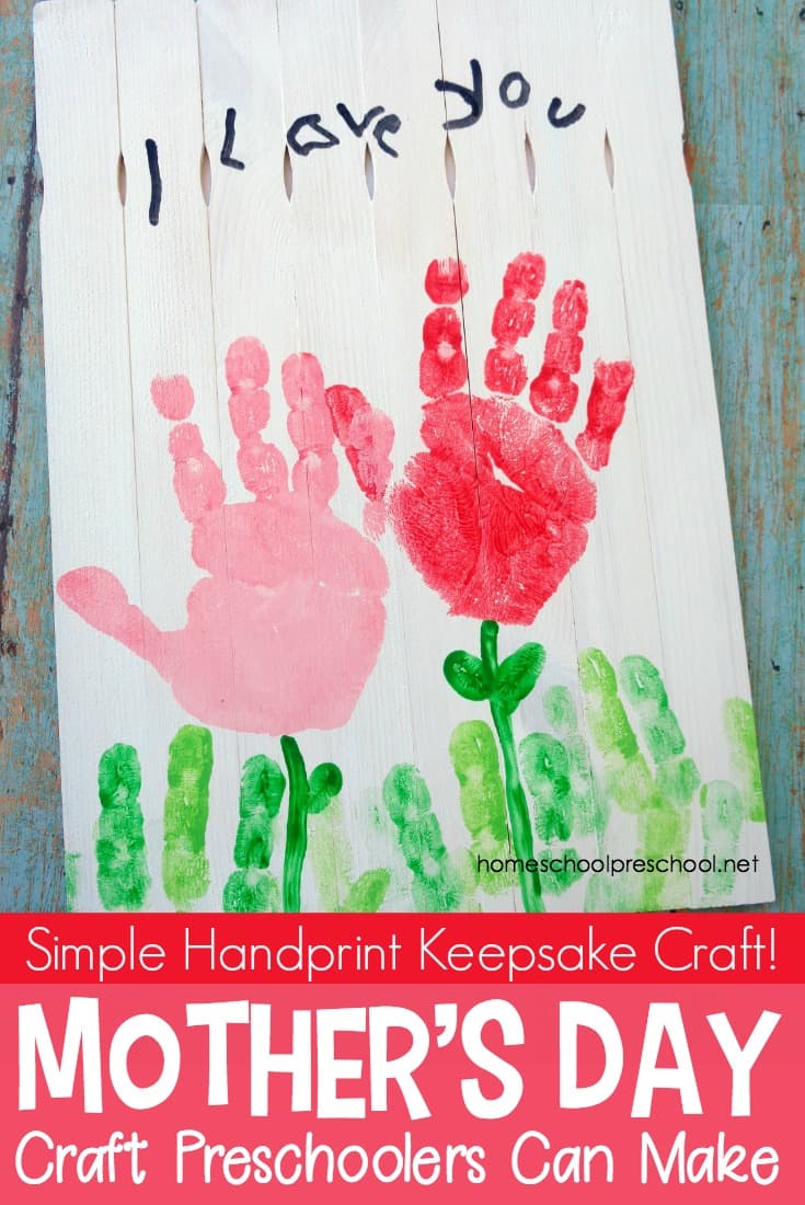 Young kids love making gifts for others. Here's a Mothers Day craft that is sure to become a treasured keepsake for many years to come.
