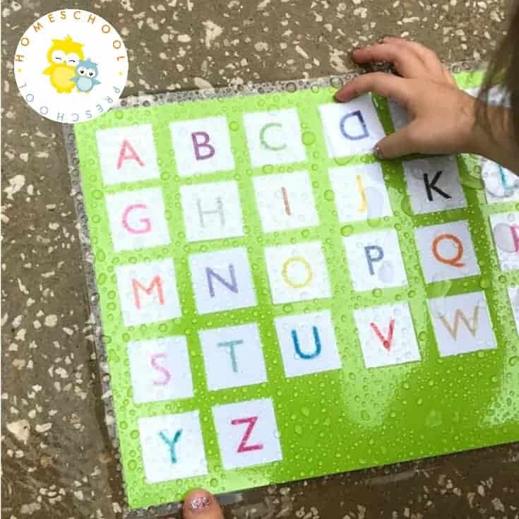 Summer is in full swing and it’s time to have fun with water!  This sprinkler shape match activity is a great way to get outside, learn, and stay cool!