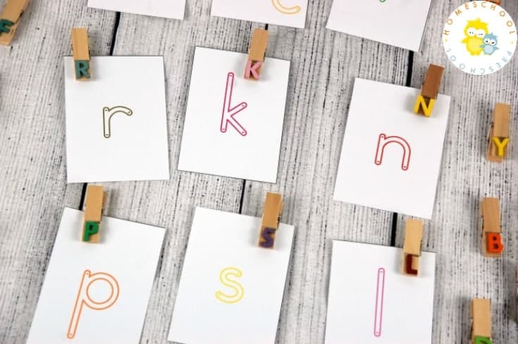 Help your preschoolers practice their ABCs with six sets of alphabet clip cards. These cards focus on letter identification, beginning sounds, and ending sounds,