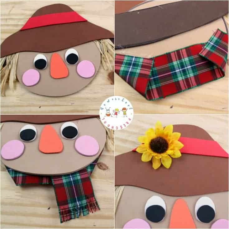 Autumn means scarecrows and sunflowers and great autumn read-alouds. Combine all of those things with this simple scarecrow craft and book list for kids.