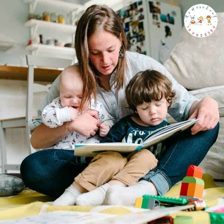 Are you trying to read aloud to a wiggly preschooler? Here are a few awesome tips for reading aloud to energetic preschoolers who just can't hold still.