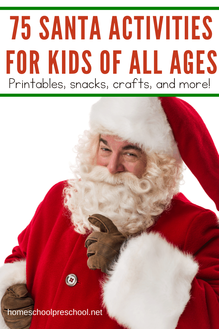 Kids love everything related to Santa during the month of December! This is a fantastic list of Santa activities for kids that the whole family will enjoy.