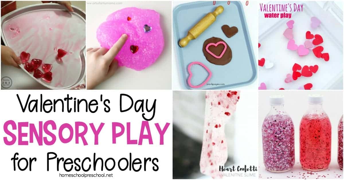 Engage your little ones with one or more of these Valentine's Day sensory activities for preschoolers and toddlers. Hands-on fun for little ones!