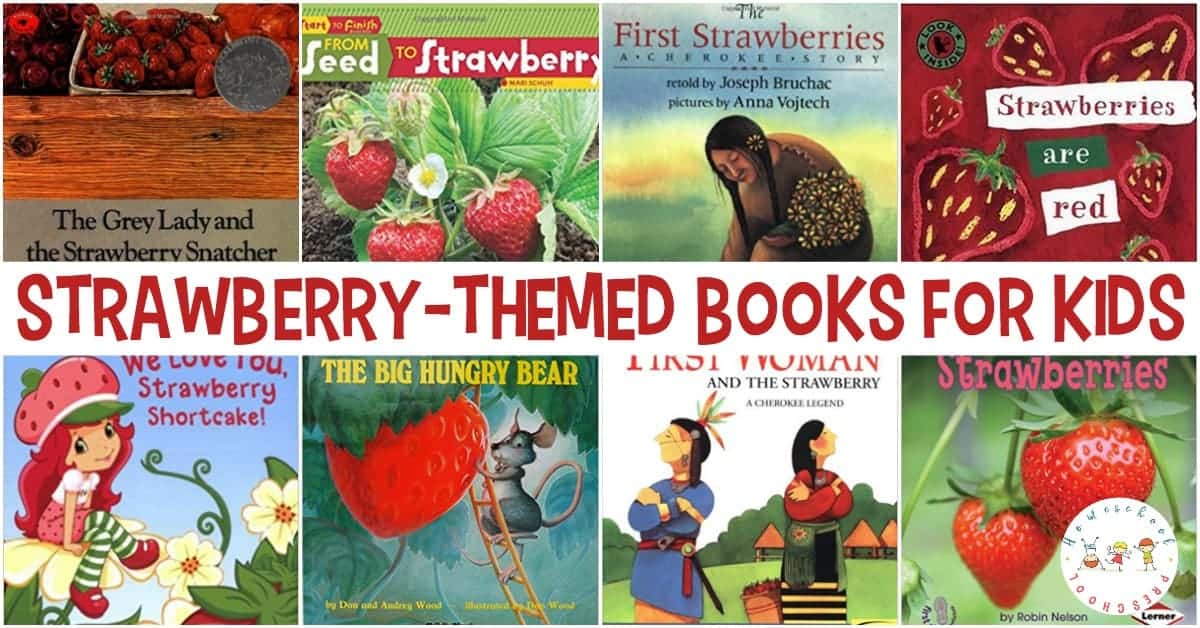 Spring is a great time to study strawberries. Plant some seeds, watch them grow, and read about their life cycle in these books about strawberries.