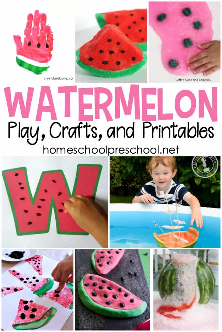 Kids will have so much fun learning and playing with watermelons. These watermelon ideas for kids will provide hours of educational entertainment all summer long.