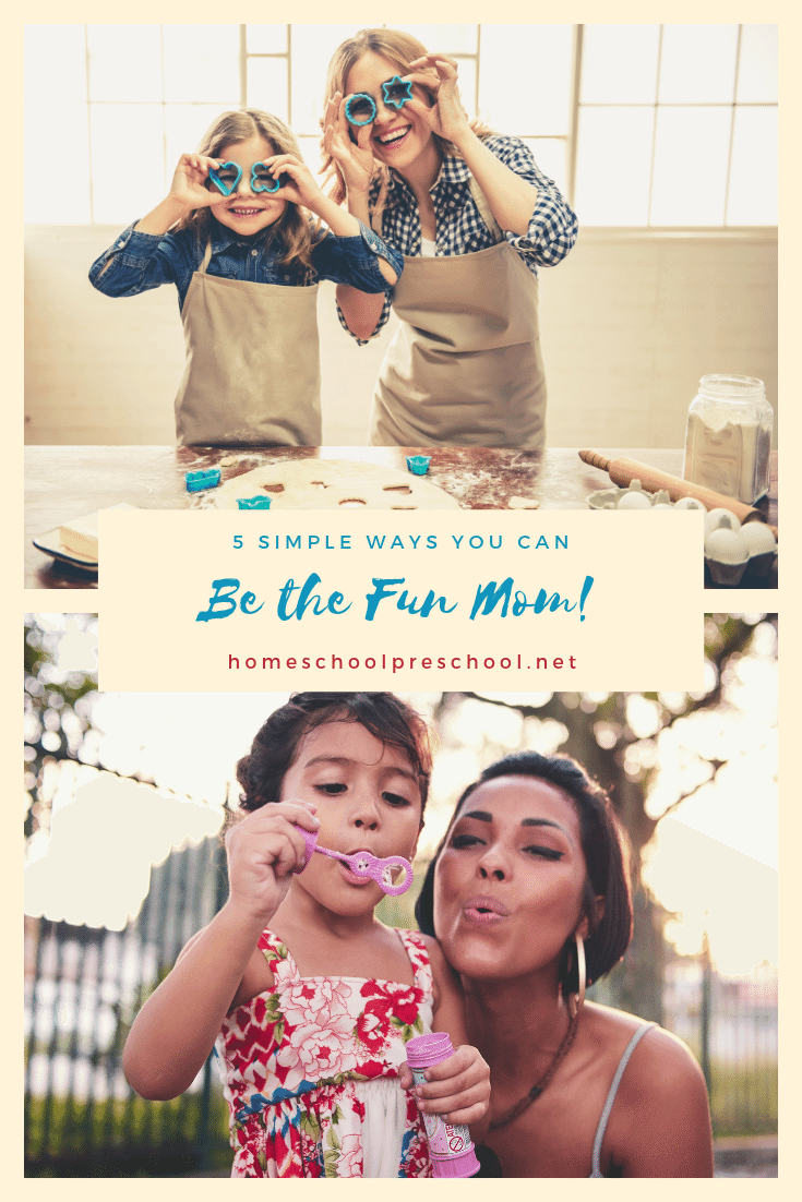 Even if you thrive on routine and structure, you can still be the fun mom! It’s time to loosen the reigns a bit, and spend quality time with your kids.