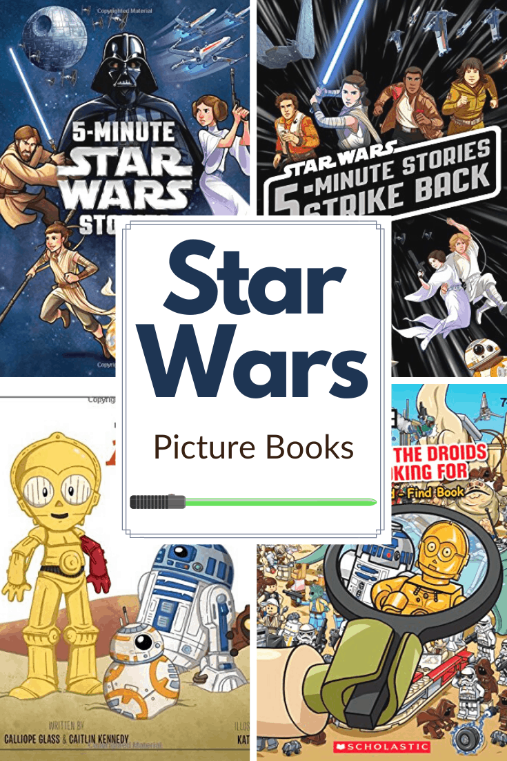My kids adore Star Wars. They pretend to be Jedi, build Star Wars Legos, devour Star Wars books!&nbsp;Discover nine of our favorite Star Wars books for kids!