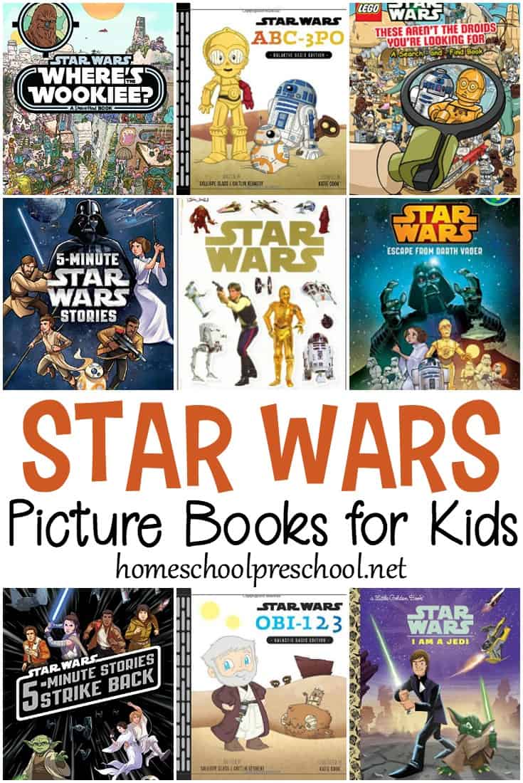 A few of my kids adore Star Wars. They pretend to be Jedi. They build Star Wars Legos. And they devour Star Wars books! Discover nine of our favorite Star Wars books for children!