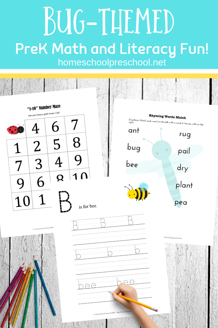 Inside this pack of summer printables for kids, you’ll find the following learning activities: