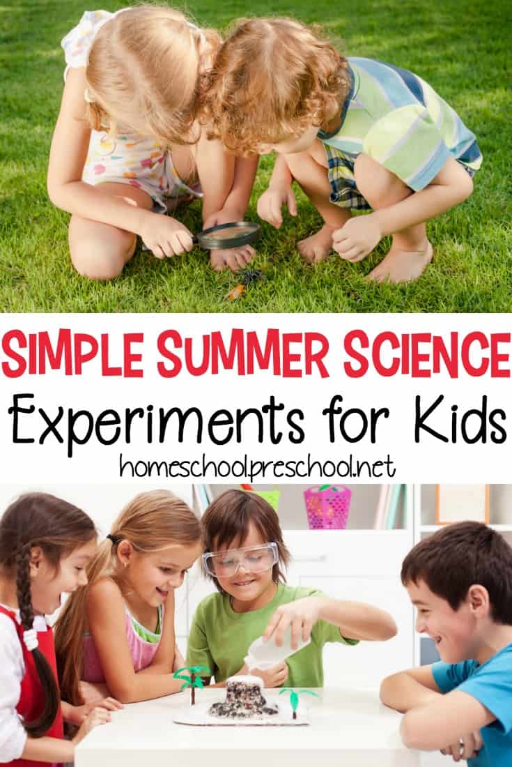 Combat summer boredom with five simple science experiments for kids. They're perfect for summer, and they're engaging for preschoolers and big kids alike.&nbsp;