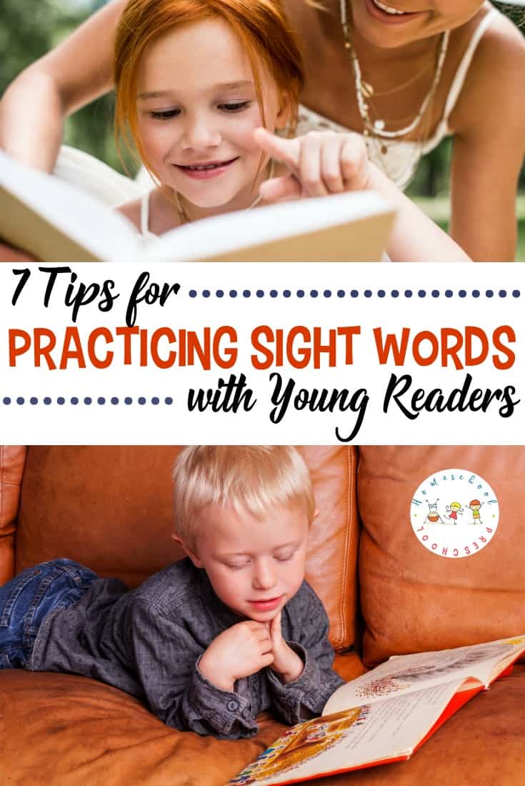 Discover 7 tips for sight word practice with your young learners. Each one will get your kids engaged and improve their retention of the sight words you're working on. 