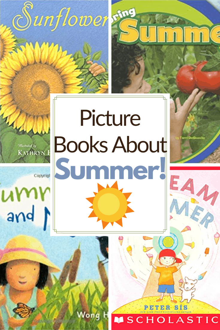 Don't miss these summer books for preschoolers. Kids will love reading or listening to picture boosk about fireflies, camping, vacation, and more!