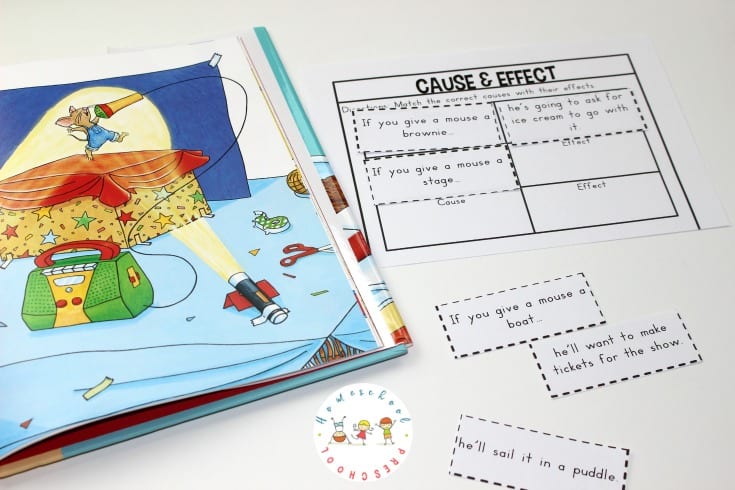 Dive deep into If You Give a Mouse a Brownie with your kids with this free printable book companion. Focus on rhymes, blends, word work, and more!