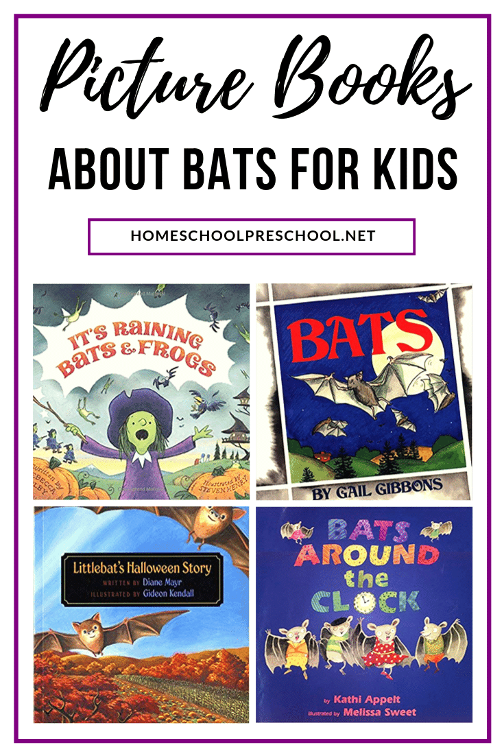 Halloween is coming! It's the perfect time to curl up with one of our favorite fiction or nonfiction picture books about bats for preschoolers.