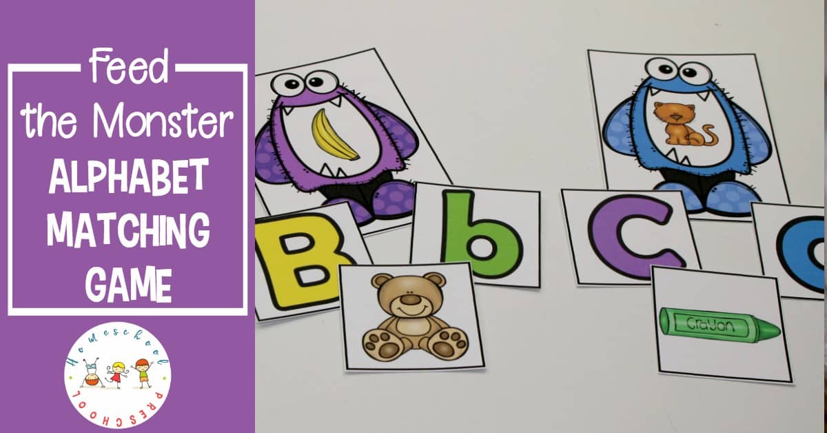 Teaching the ABCs should be fun and engaging. It will be when you prepare this Feed the Monster alphabet game for your preschoolers!