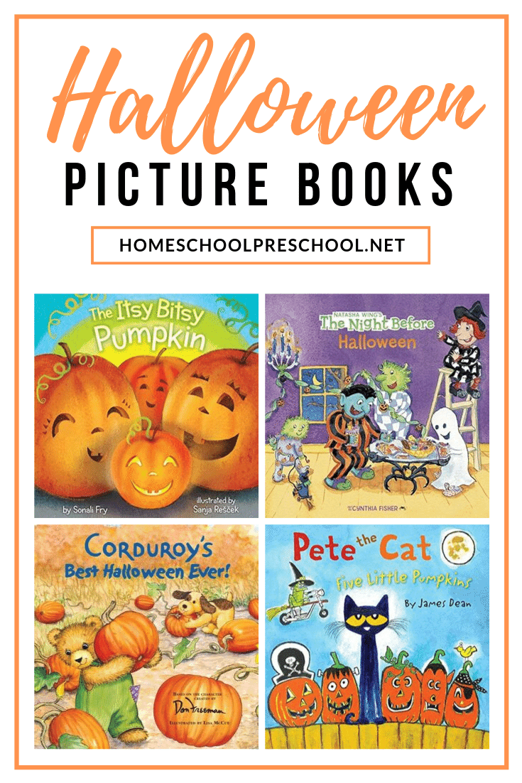 This month, fill your shelves with the best kids Halloween books! They're not scary so they're perfect for preschoolers.