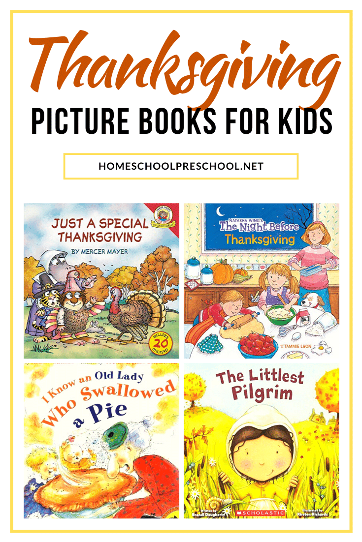 Thanksgiving Books for Preschoolers