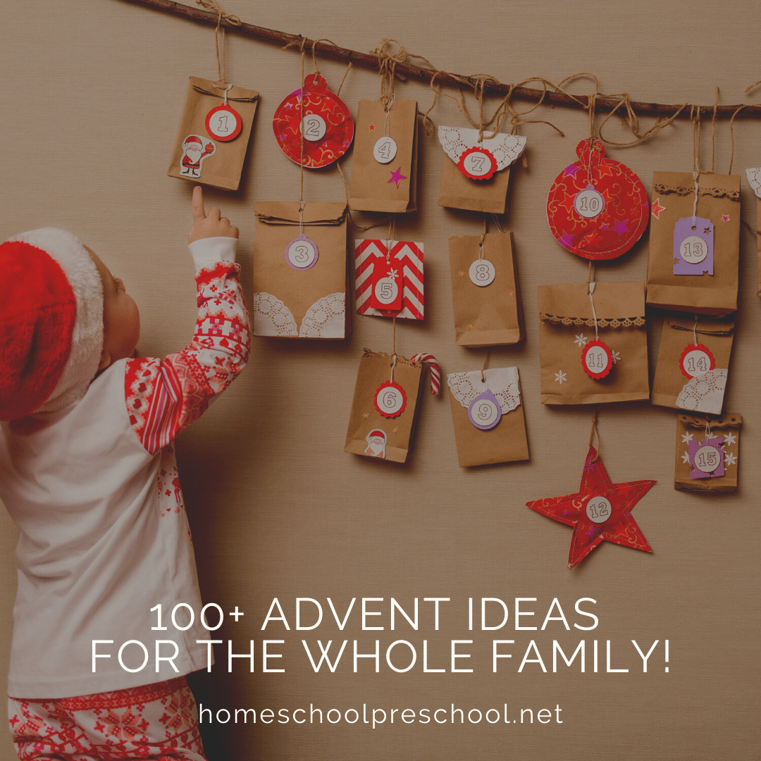 It's time to prepare for Christmas and the birth of our Saviour! The countdown to Christmas is ON with over 200 advent activities for families!