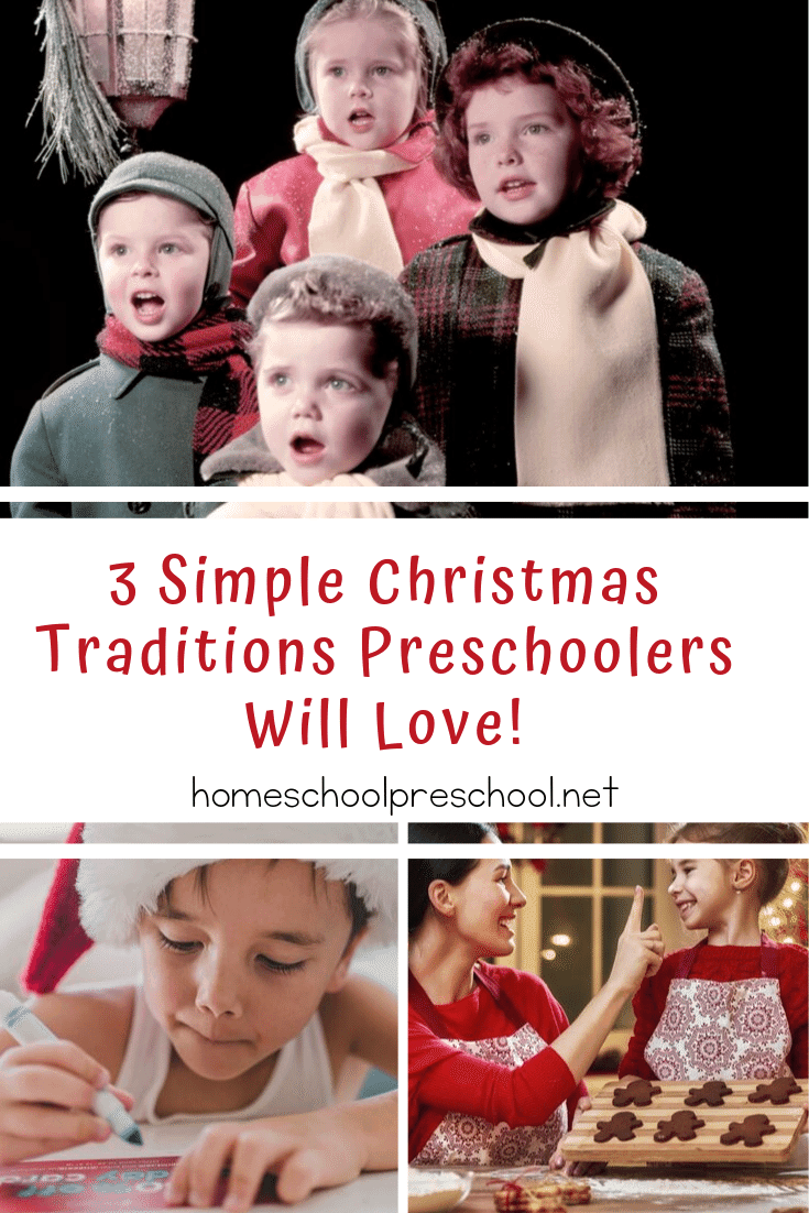 Looking for simple Christmas traditions to start this year? Discover three simple but meaningful traditions preschoolers will love!