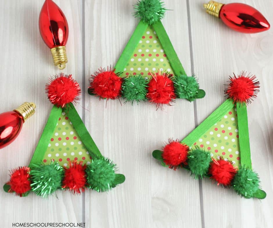 Simple Elf Craft for Kids