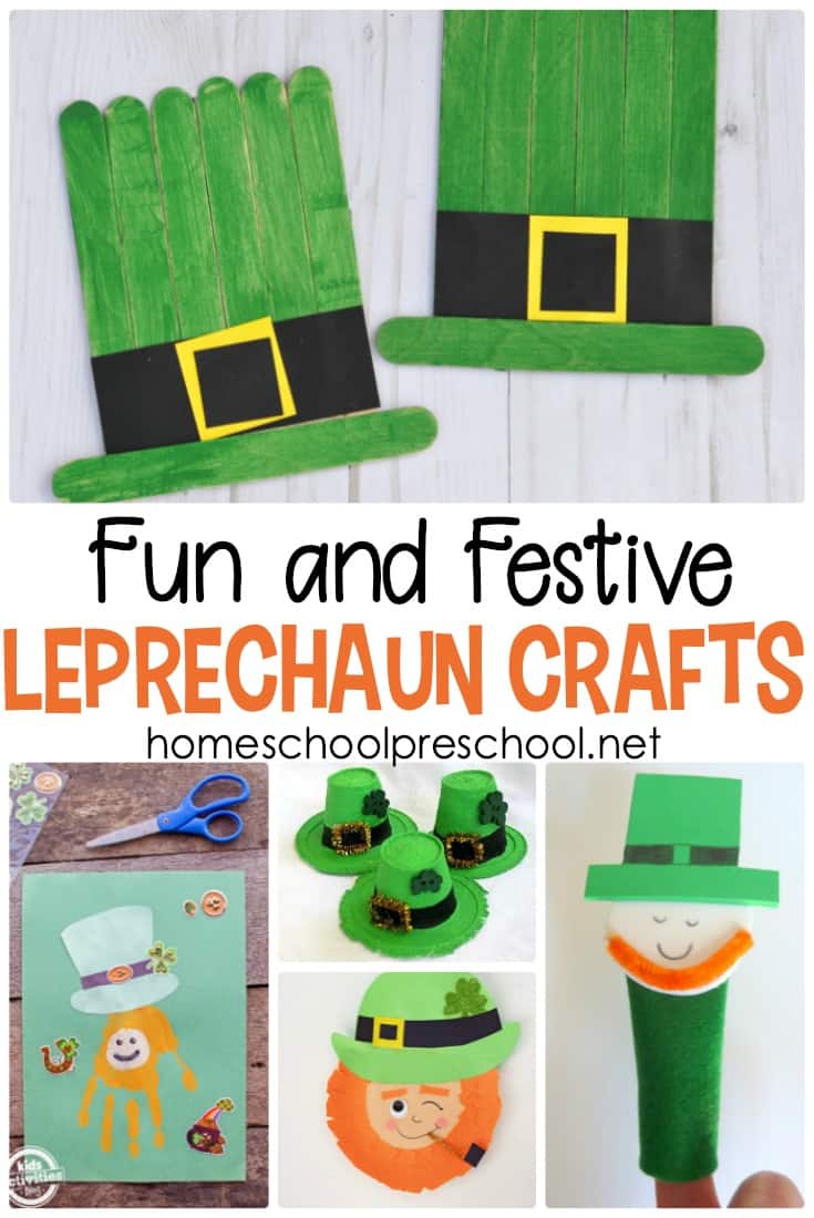 Your kids will love choosing one or more of these simple leprechaun crafts to make this St. Patrick's Day. There are fifteen awesome ideas to choose from!