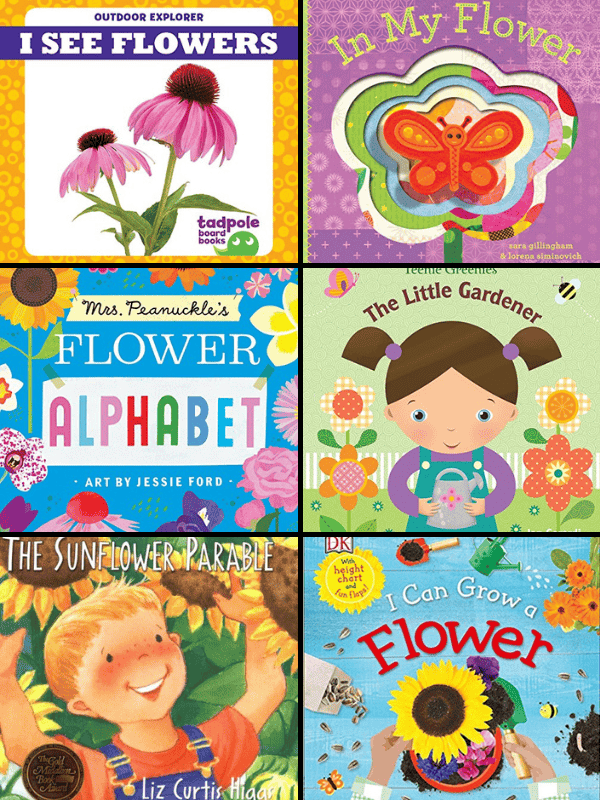 Books About Flowers for Toddlers