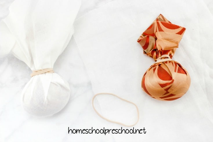 Grab some old ties that Dad doesn’t want anymore or head to the Goodwill to look for some funky ones. This year, let's dye Easter eggs with silk ties!