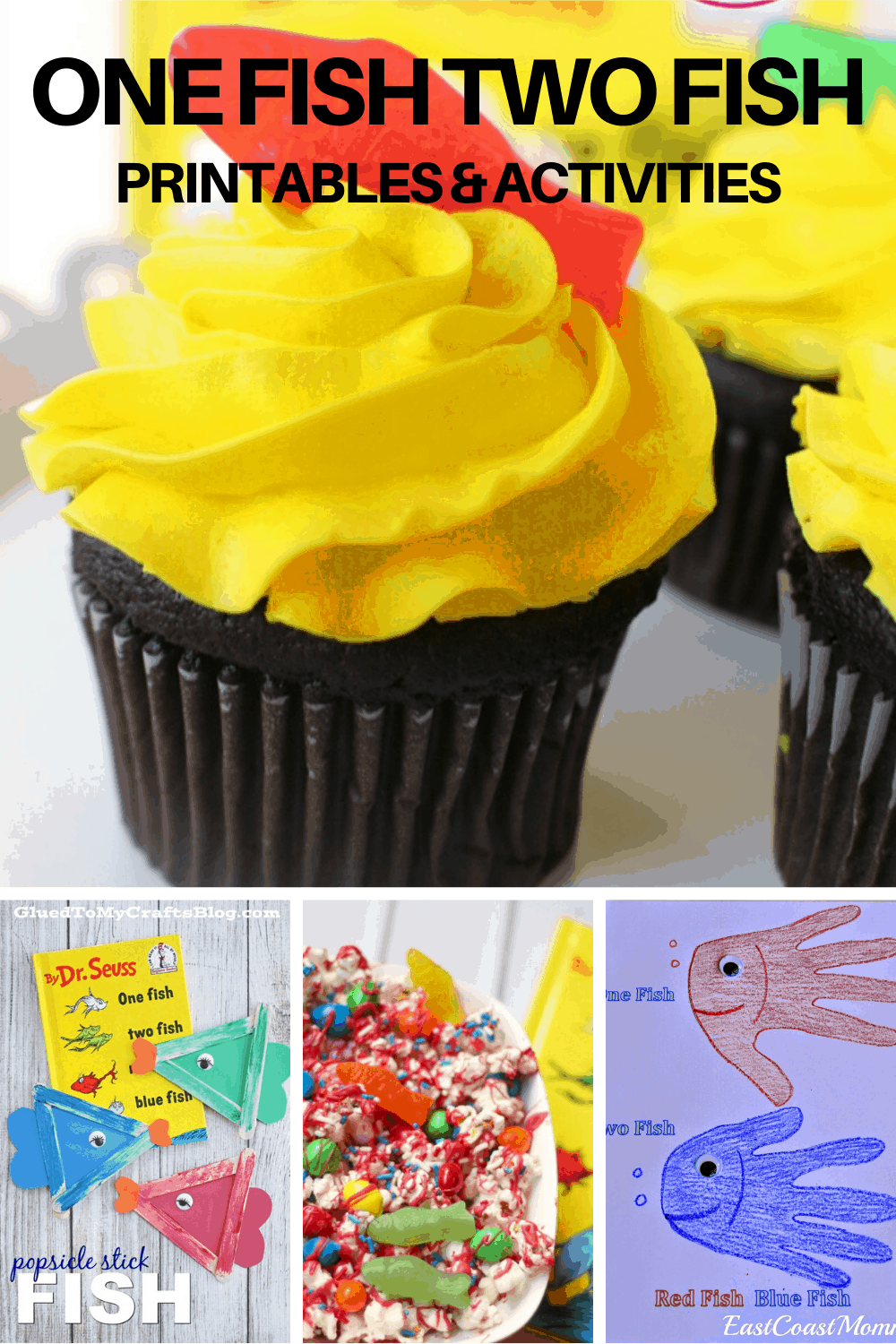 Discover fifteen hands-on One Fish Two Fish printables and activities to use alongside the Dr. Seuss book. Your preschoolers will love them!