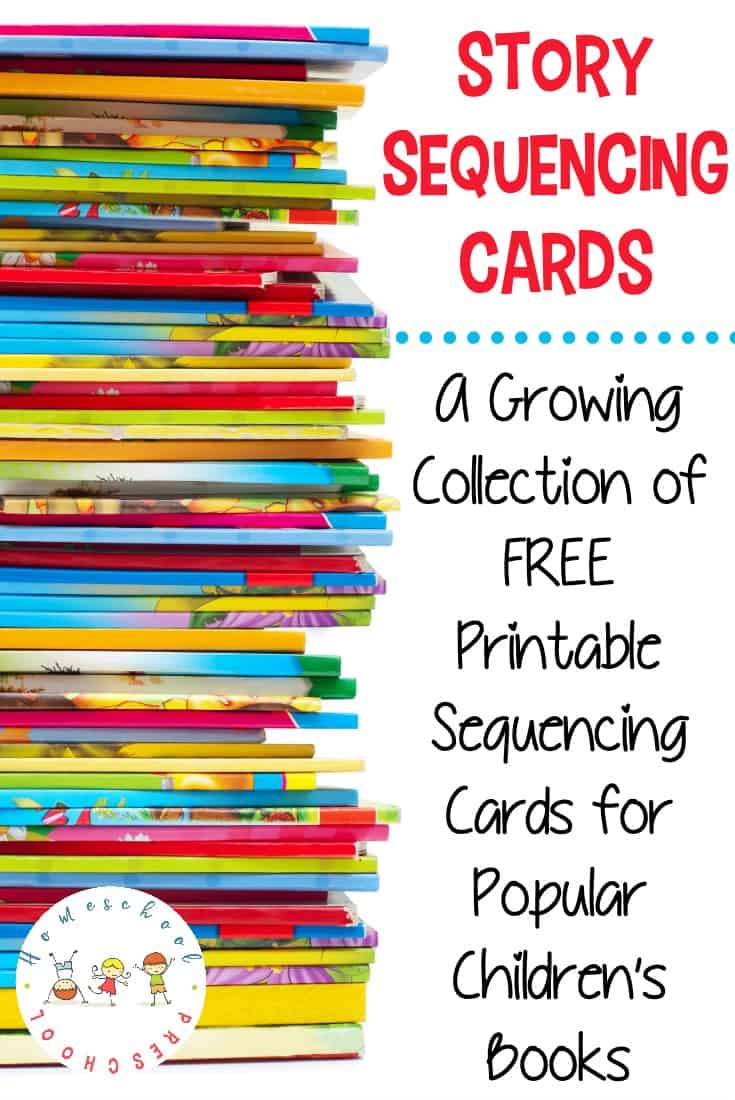 Story sequencing cards help kids order story events as they retell the story. These free printable sequencing cards are a great tool to have on hand!