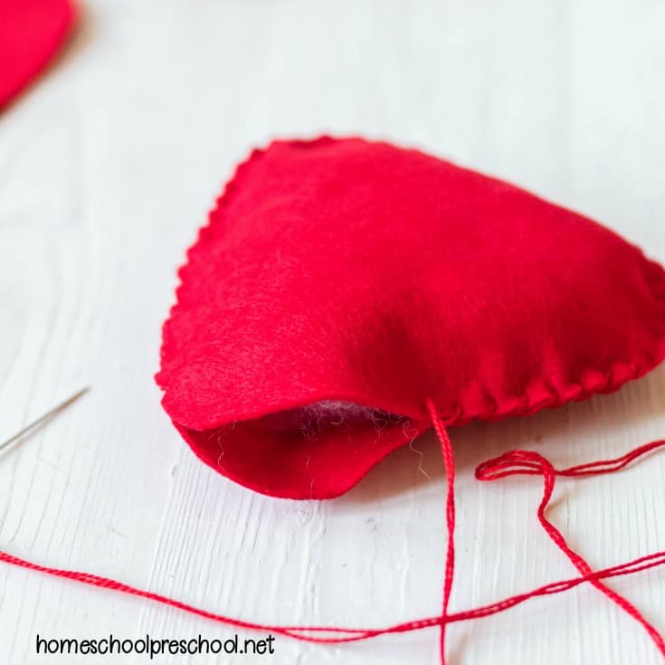 For your preschool strawberry theme create a strawberry math sensory bin. Work on number recognition, counting, and one-to-one correspondence.