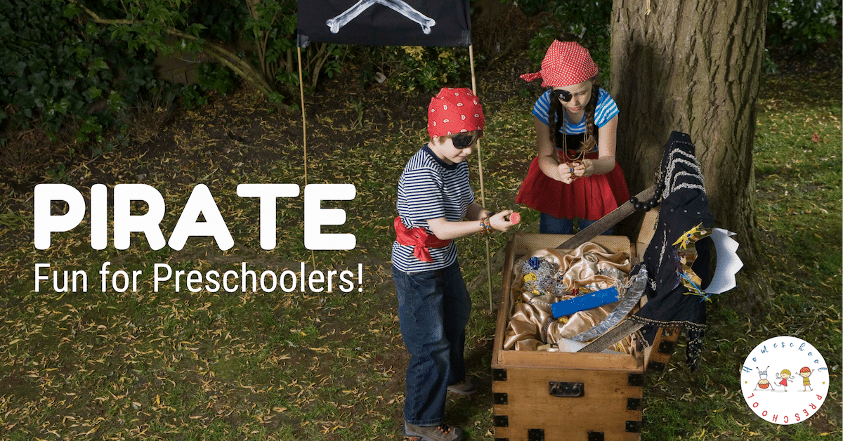 Build an awesome preschool pirate theme! Find crafts, printables, book lists, and more. Come discover some really fun ideas for little ones!