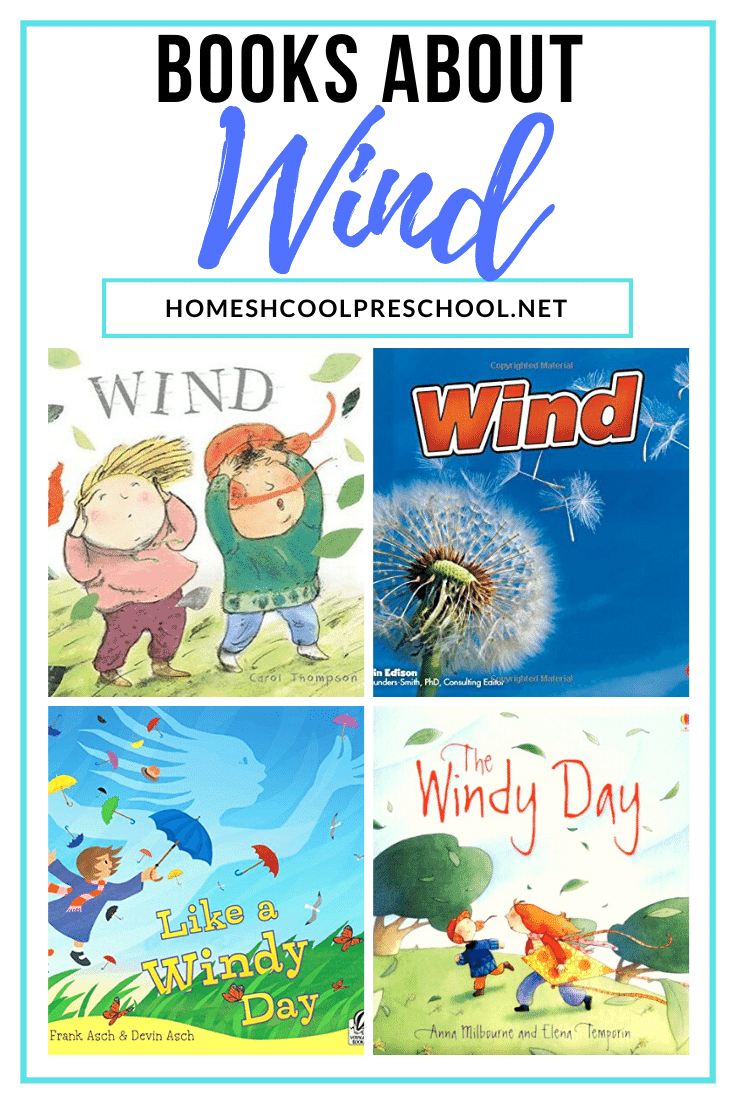 These books about wind for preschoolers are perfect for your spring lesson plans! You can add them to your weather unit, too.