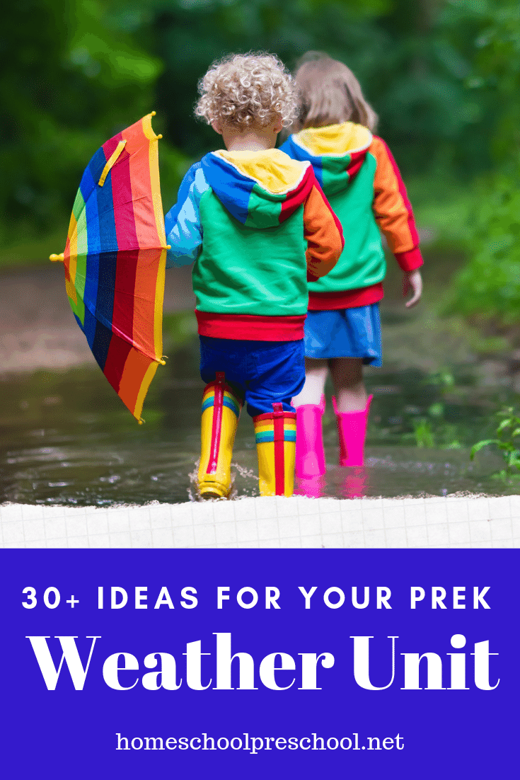 You'll love these ideas for teaching types of weather for kids. From sunshine to storms and everything in between, don't miss these resources.