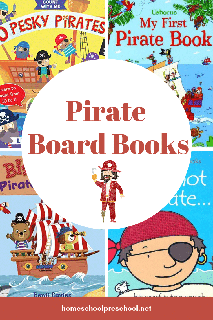 Pirate Board Books for Toddlers
