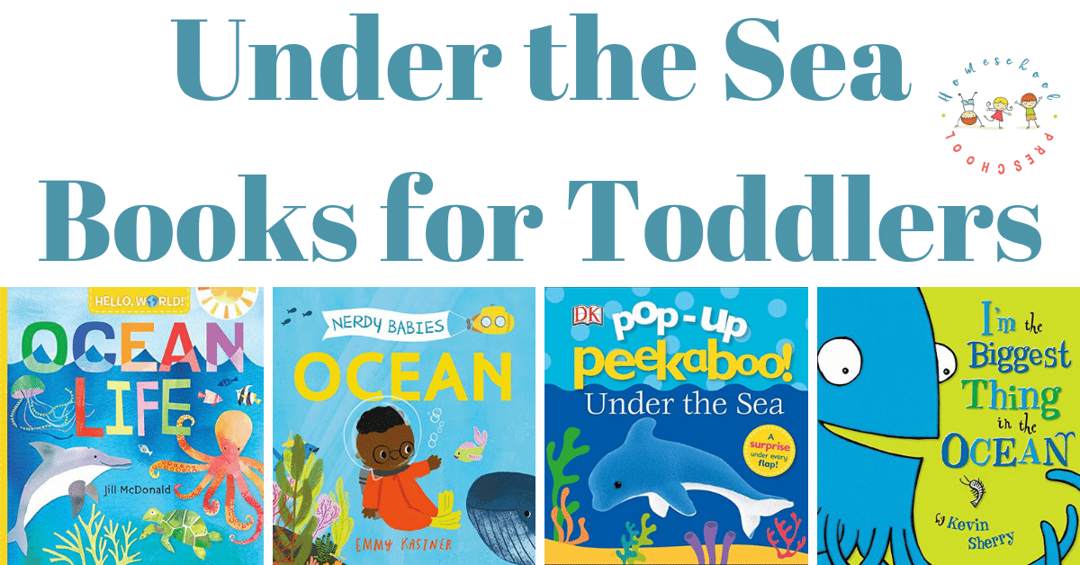 Discover the best under the sea books for toddlers. These ocean books are perfect for kids ages 1, 2, and 3 years old, and they’re sure to become favorites!