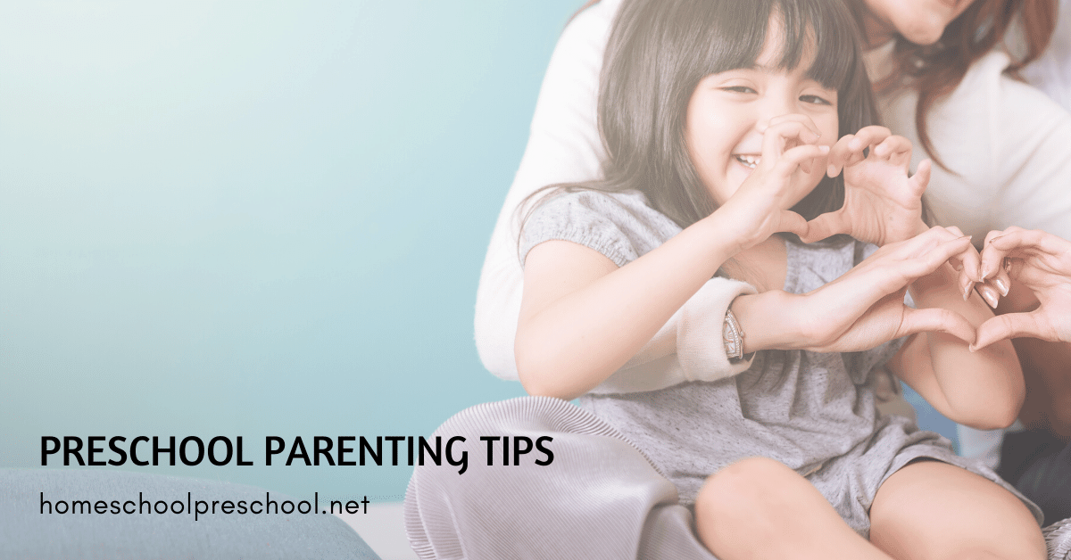 Parenting isn't for the faint of heart. Some days make you wonder if you'll all make it to bedtime! These preschool parenting tips will help!