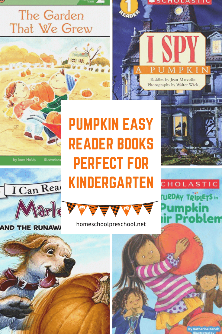 Pumpkin Books for Kindergarten