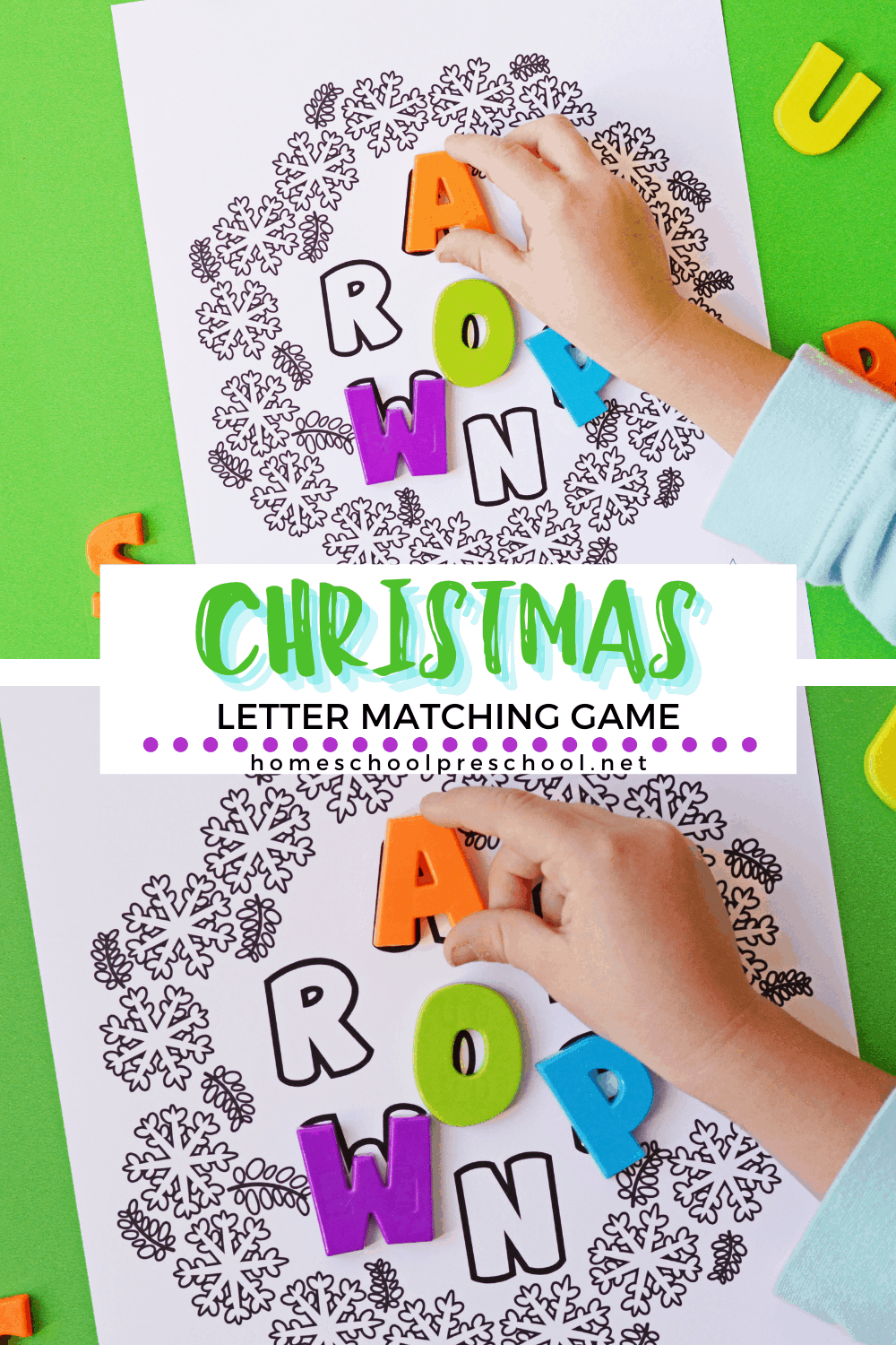 Christmas Alphabet Game