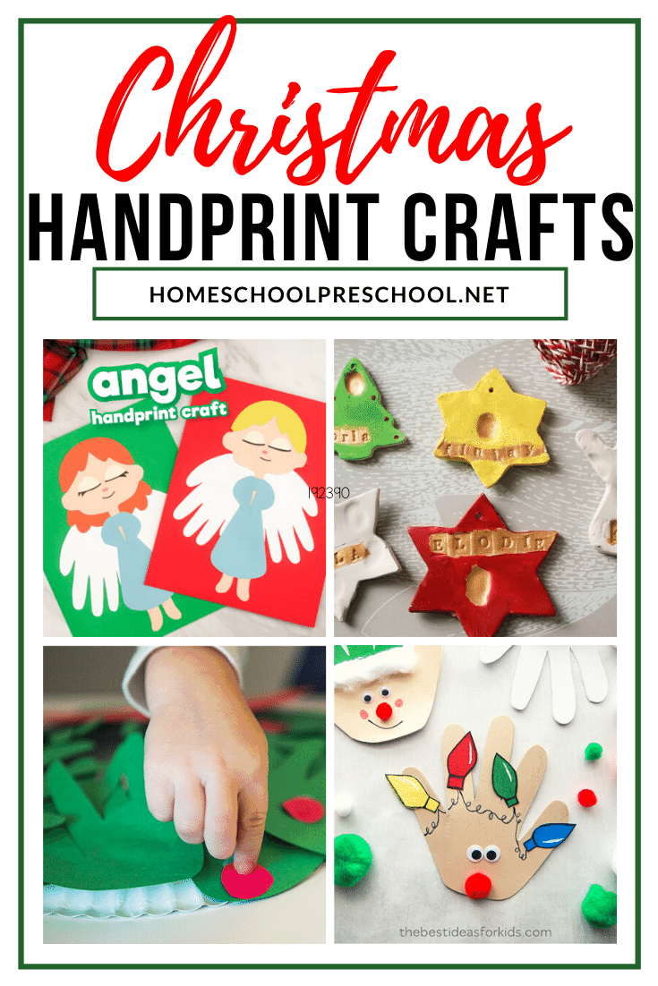 If you love handprint keepsakes as much as I do, you're going to love these Christmas handprint crafts! They're perfect for toddlers and preschoolers. 