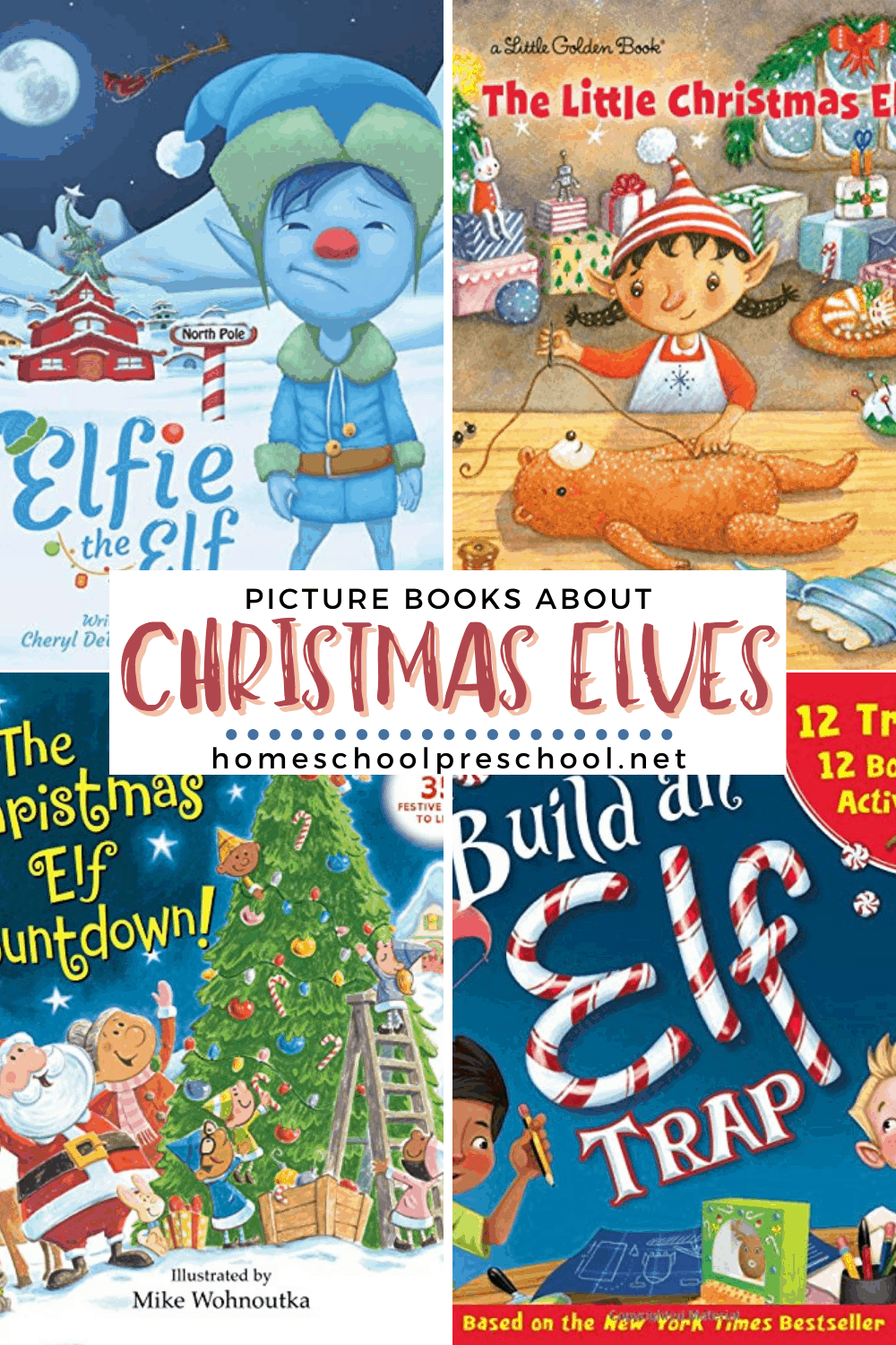 Elf Picture Books for Christmas