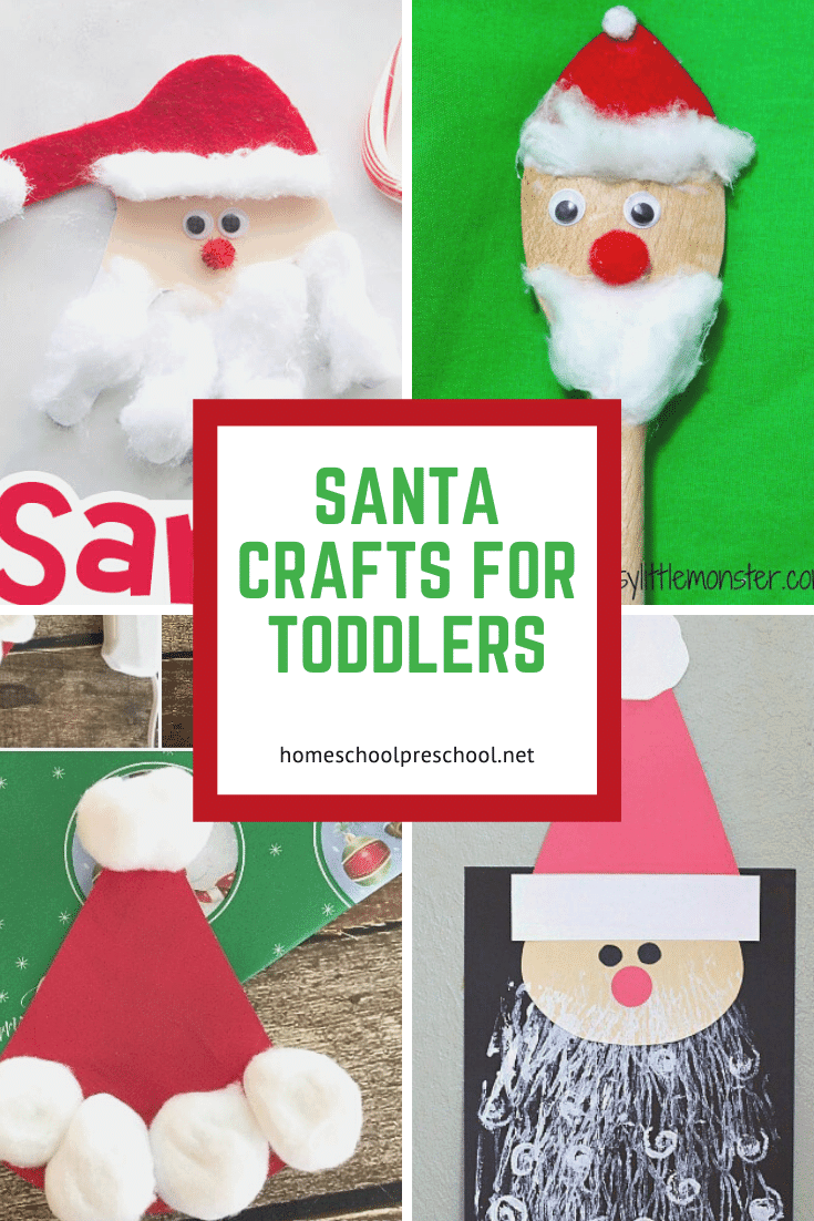 You don't want to miss these simple Santa crafts for toddlers! They're perfect for little ones to create and display throughout the holiday season.