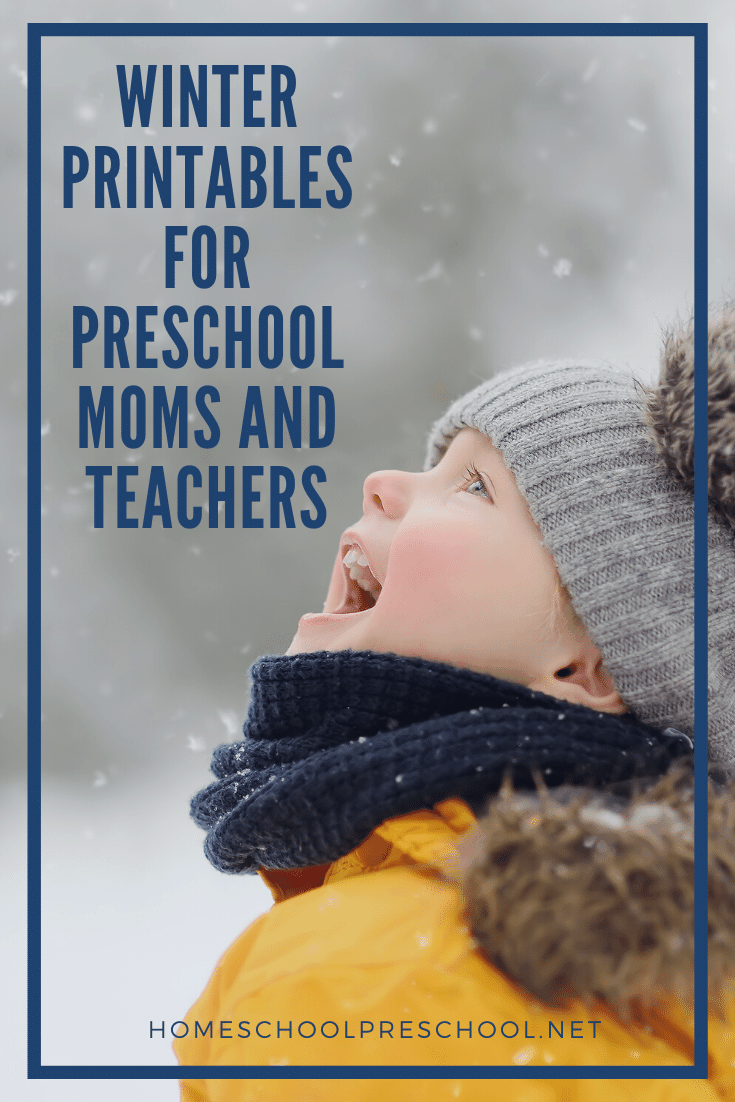 Looking for something fun to do with your preschoolers? These free winter printables for preschool are just what you need to teach your little ones this season.