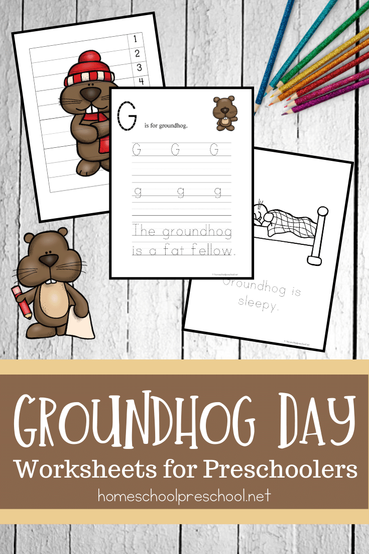 Groundhog Day Worksheets