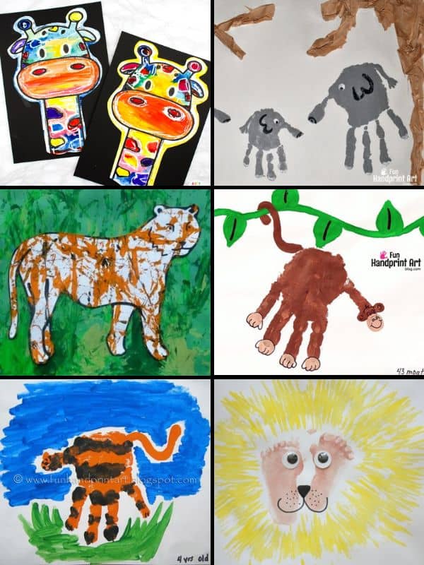 Jungle Art Projects for Preschoolers