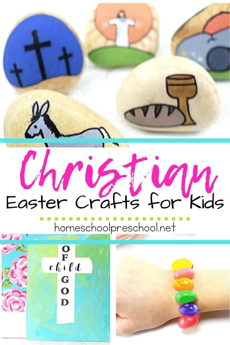 Add these Christian Easter crafts for kids to your upcoming spring holiday activities. You'll find ideas suitable for home and Sunday School settings.Â