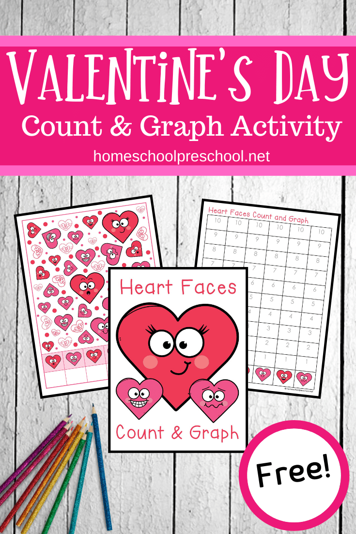 Valentine's Day is just around the corner. Practice counting to ten and graphing the results with this fun Valentine Heart Count and Graph activity.
