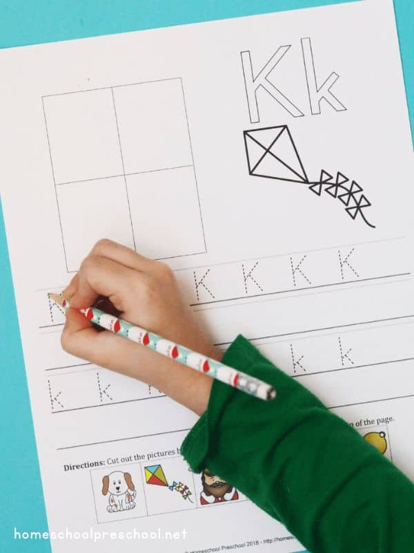 Preschool Handwriting Practice