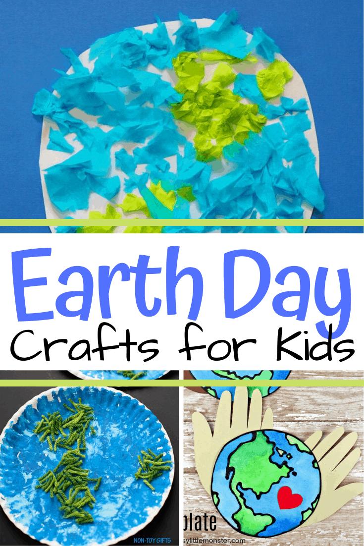 Earth Day is April 22. Celebrate by making one or more of these simple Earth Day crafts for preschoolers. Which will you choose?&nbsp;