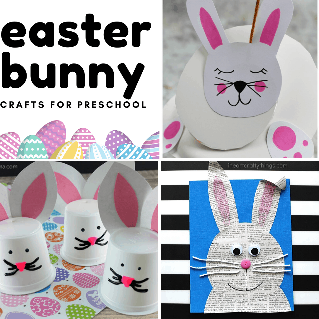 Hop right into spring with these cute and easy Easter bunny crafts for preschoolers that you will love making with your kids! 